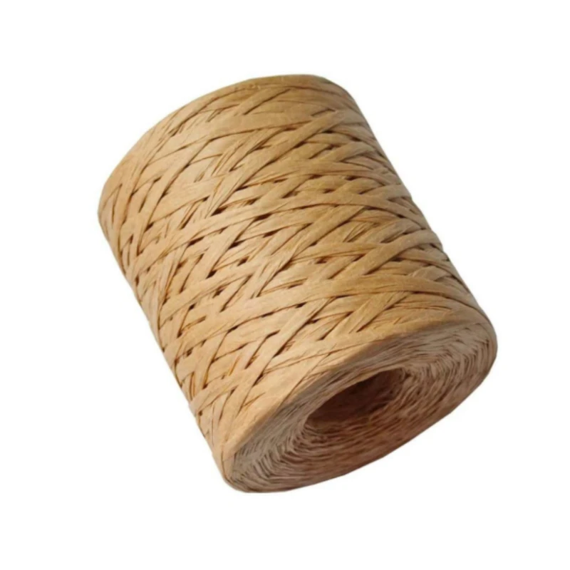 Raffia Paper Ribbon 200 Meters Decoration Wedding Rope Ribbon for Natural Paper Twine Gift Party Easter Packing Craft Wrapping