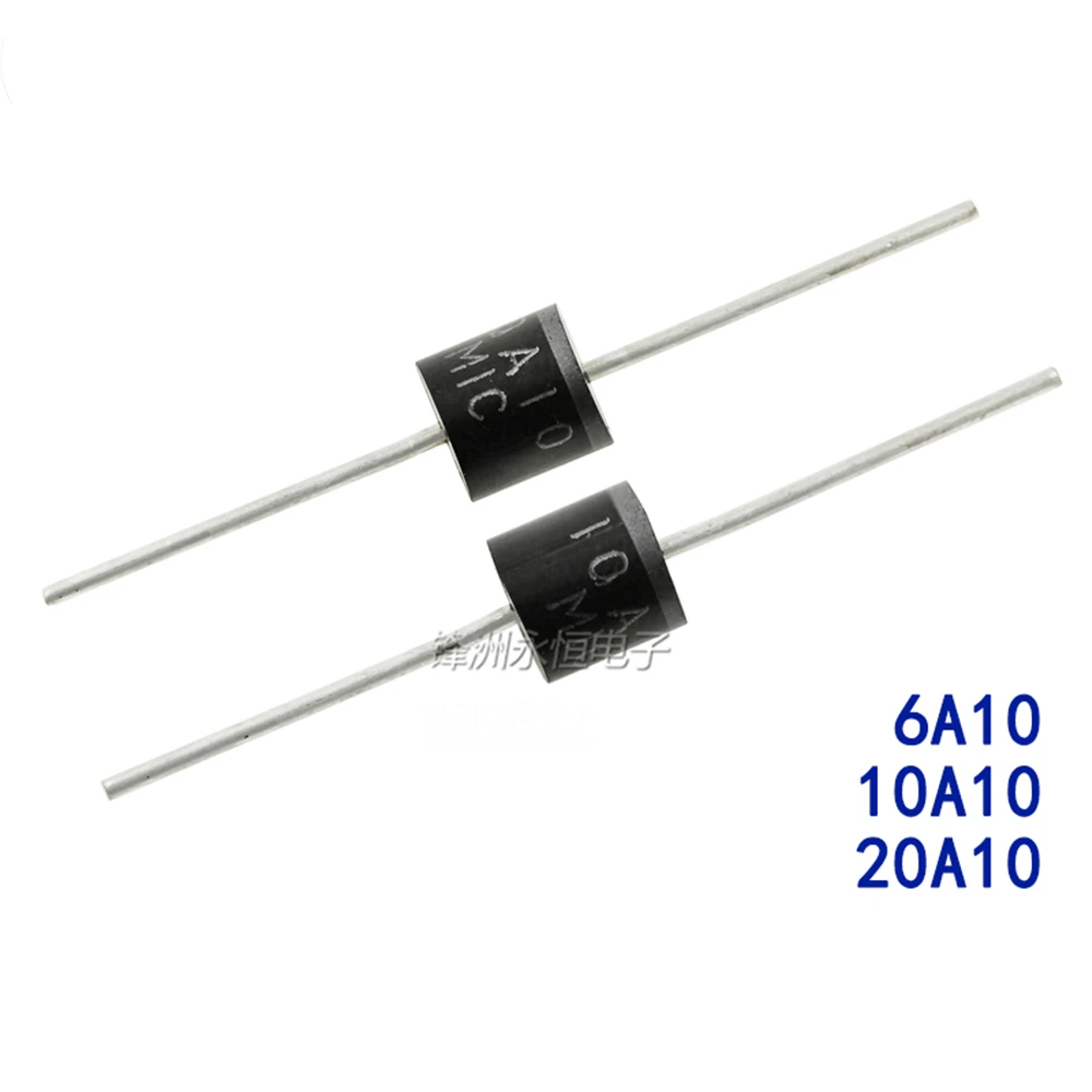 20PCS/LOT Rectifier Diode  6A10/10A10/20A10 6A 10A 20A 1200V