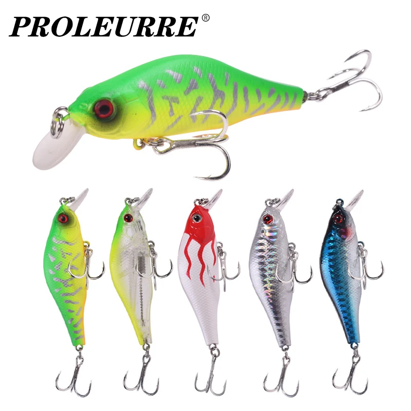 1Pcs Fishing Minnow Hard Lures 8cm 9g With Magnetic System Floating Wobbler Artificial Bait Bass Pike Pesca Treble Hook Tackle