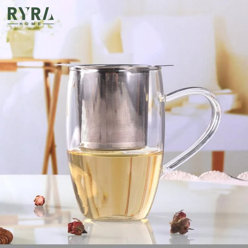 Tea Leak Filter Reusable Tea Strainer Teapot Metal Tea Infuser 304 Stainless Steel Loose Tea Leaf Spice Filter Tea Accessories