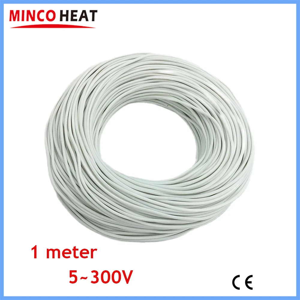 1 meter 220V 5~48V 12V Heating Element Electric Pipe Heating DIY Heating Pad, Truck Seat Heater Heating Wire In Winter