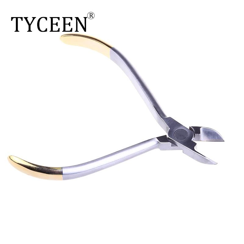Dental Ligature Cutter Pliers for Orthodontic Ligature Wires and Rubber Bands Stainless Steel Thin Wire Cutter Pliers Instrument