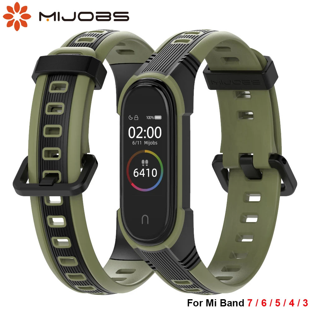 For Mi Band 6 5 Strap Wrist Band For Xiaomi Mi Band 5 4 3 Strap Silicone Wristbands For Miband 6 Bracelet NFC Global Band