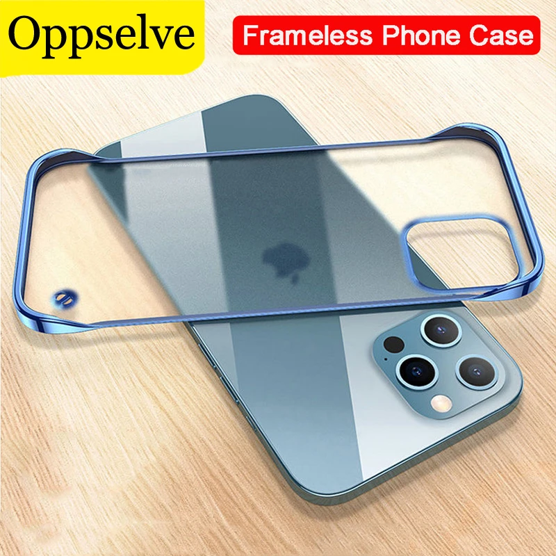 Fashion Shockproof Bumper Transparent Hard PC Phone Case For iPhone 13 12 11 X XS XR XS Max 8 7 6 6S Ultra Protection Back Cover