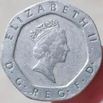 21mm Britain ,100% Real Genuine Comemorative Coin,Original Collection
