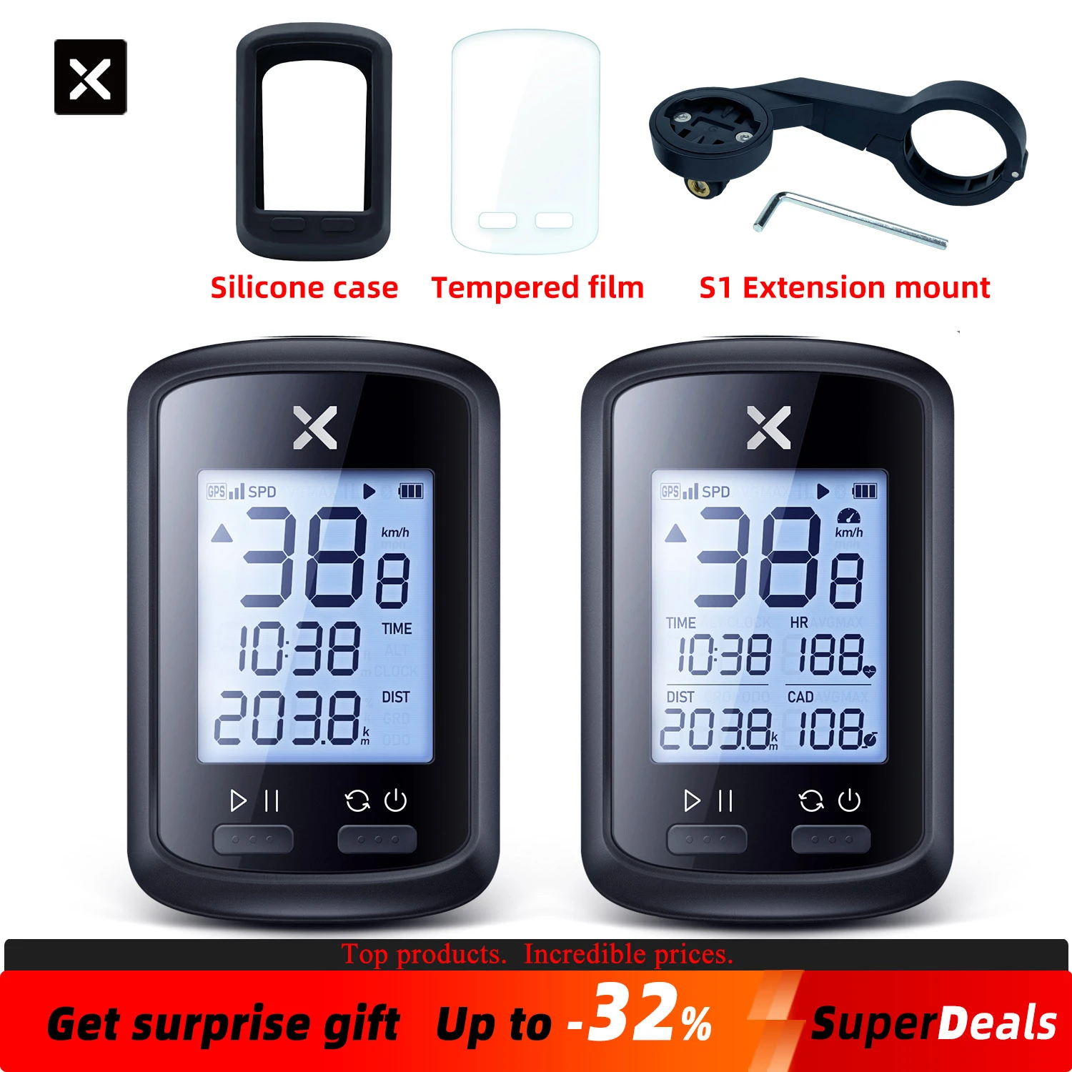 Bike GPS Cycling Computer G Wireless  Speedometer Bluetooth Cycle Tracker Waterproof Road Bike MTB Bicycle Odometer