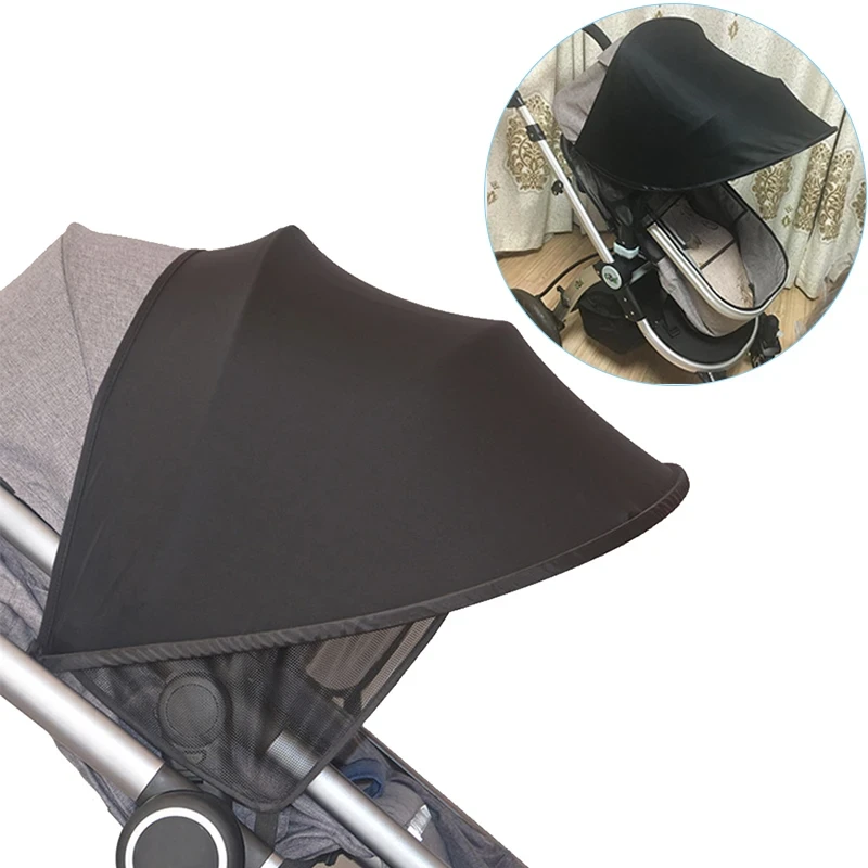 Baby Stroller Sun Visor Carriage Sun Shade Canopy Cover for Pram Stroller Accessories Car Seat Bebe Buggy Pushchair Cap Sun Hood