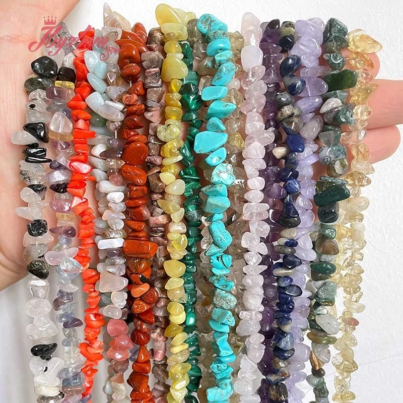 Free shipping Natural Stone Beads:Fluorite Garnet Chip Irregular Beads For Jewelry Making DIY Necklace Bracelet 15