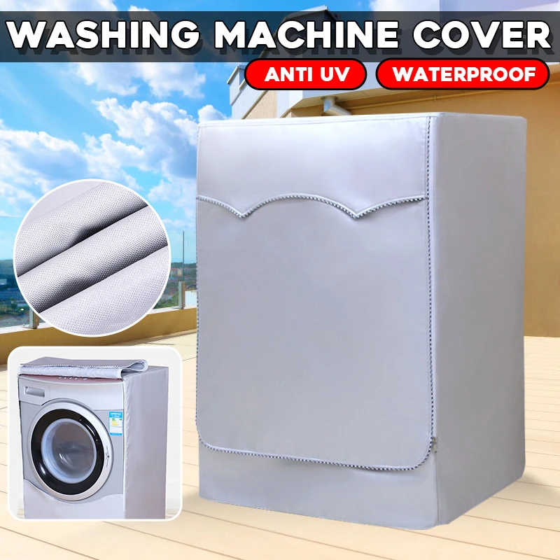 Fully Automatic Roller Washer Sunscreen Washing Machine Waterproof Cover Dryer Polyester Dustproof Washing Machine Cover