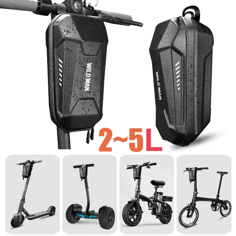 Electric Scooter Bag Accessories Wild Man Adult Waterproof for Xiaomi Scooter Front Bag Bike Bicycle Parts M365 Rainproof