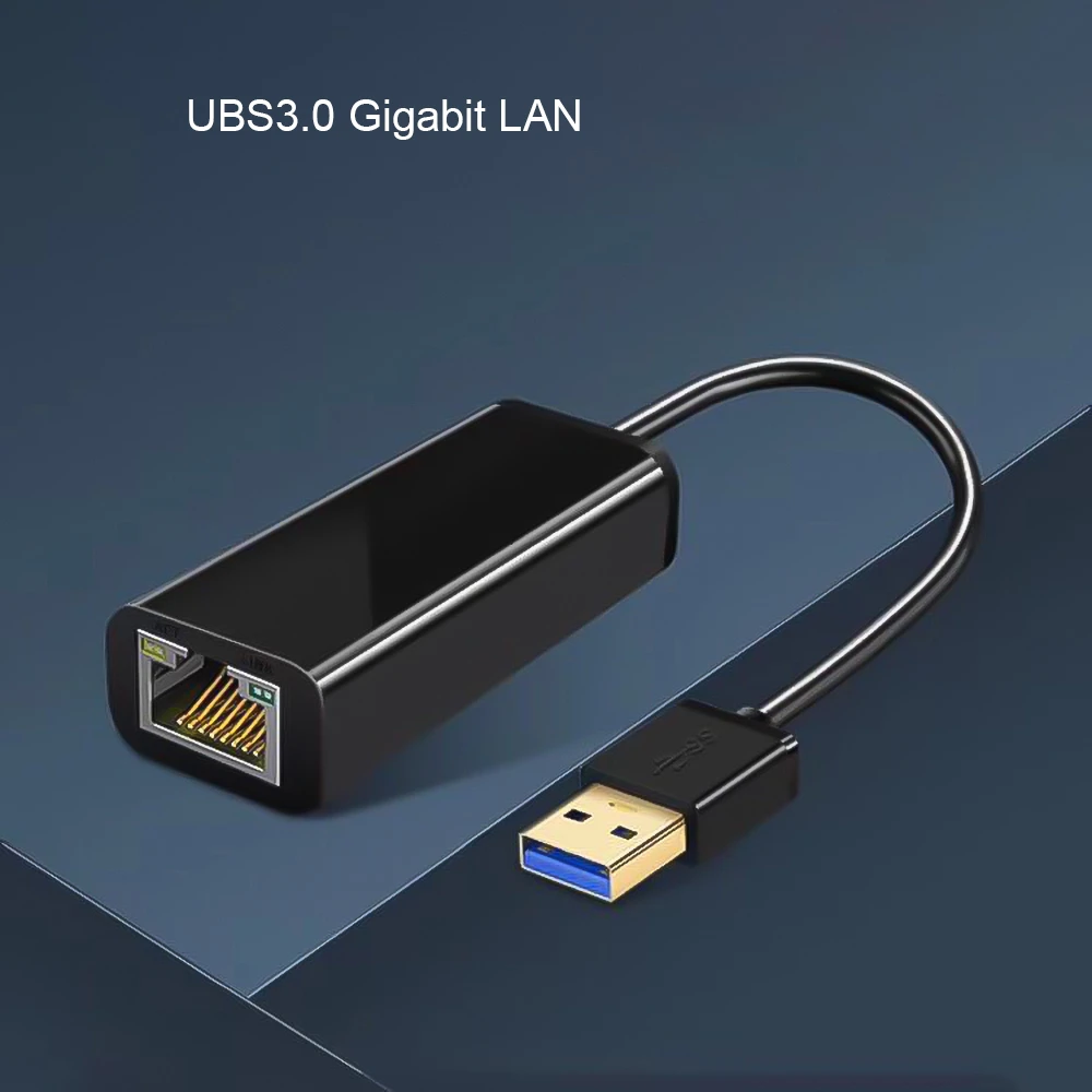 USB 3.0 Ethernet Adapter USB Network Card to RJ45 1000Mbps Lan AX88179A for Win7/Win8/Win10 For Macbook Laptop Ethernet USB
