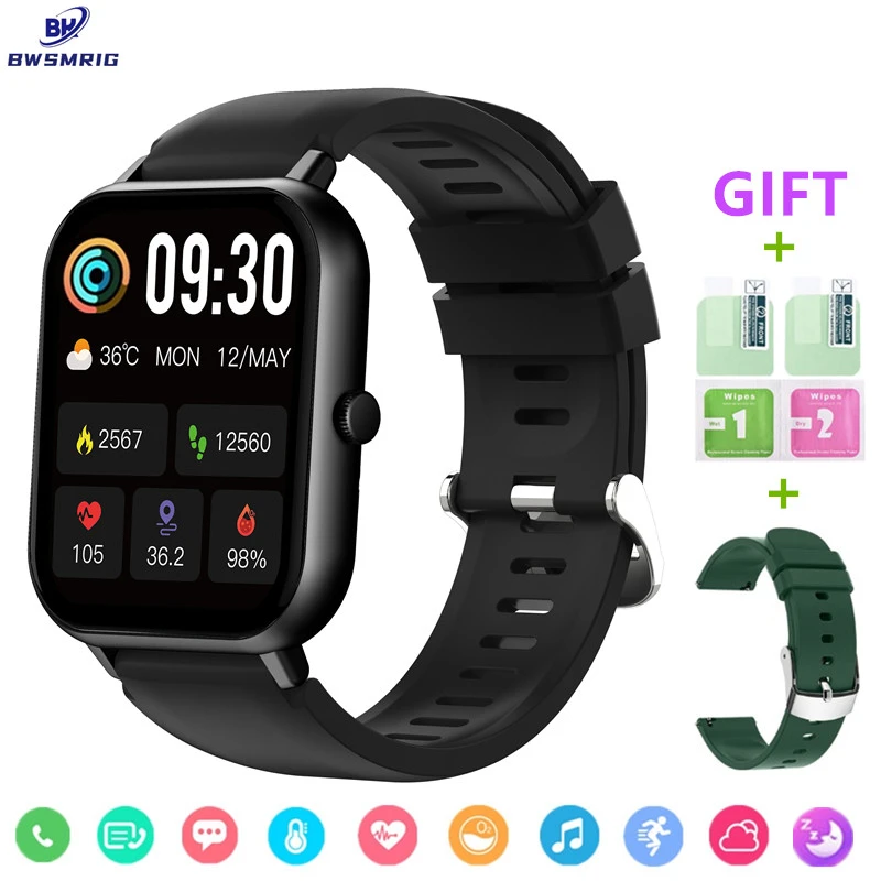 New Smart Watch Men Women Sport Fitness Tracker Heart Rate Sleep Monitoring Smart Clock Smartwatch for Android IOS Xiaomi phone