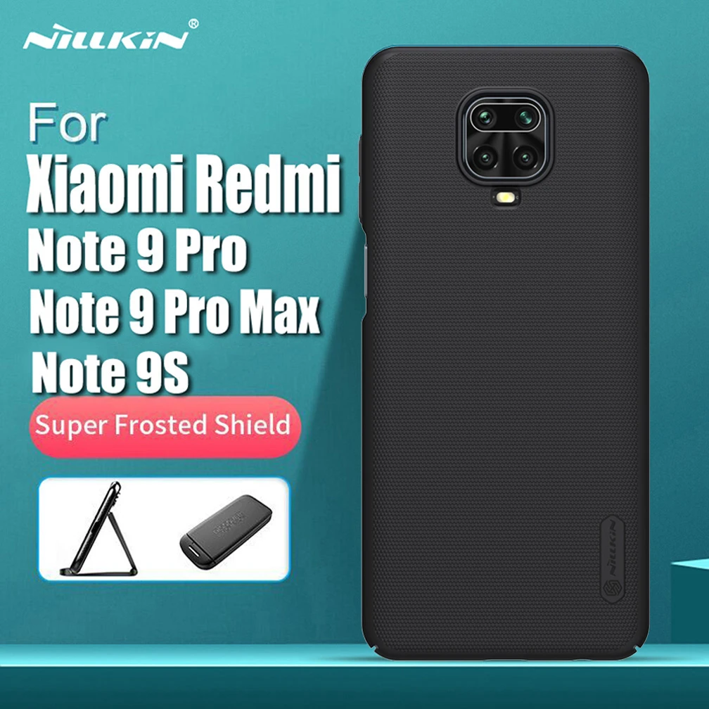 For Xiaomi Redmi Note 9 / 9 Pro Case Nillkin Super Frosted Shield Hard PC Back Cover Phone Case For Redmi Note 9 Pro Max / 9S