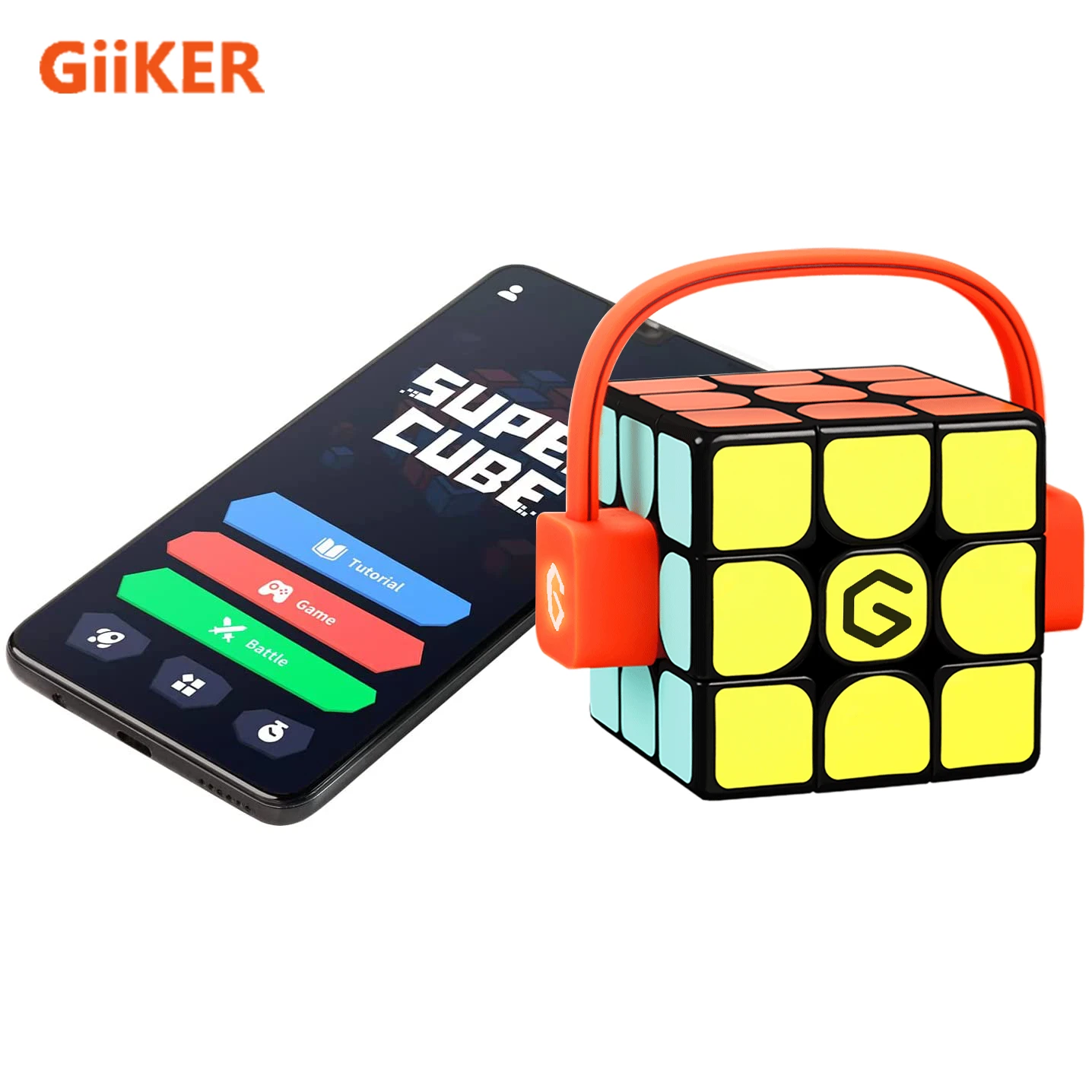 [Update Version ] Original Giiker i3s AI Intelligent Super Cube Smart Magic Magnetic Bluetooth APP Sync Puzzle Toys
