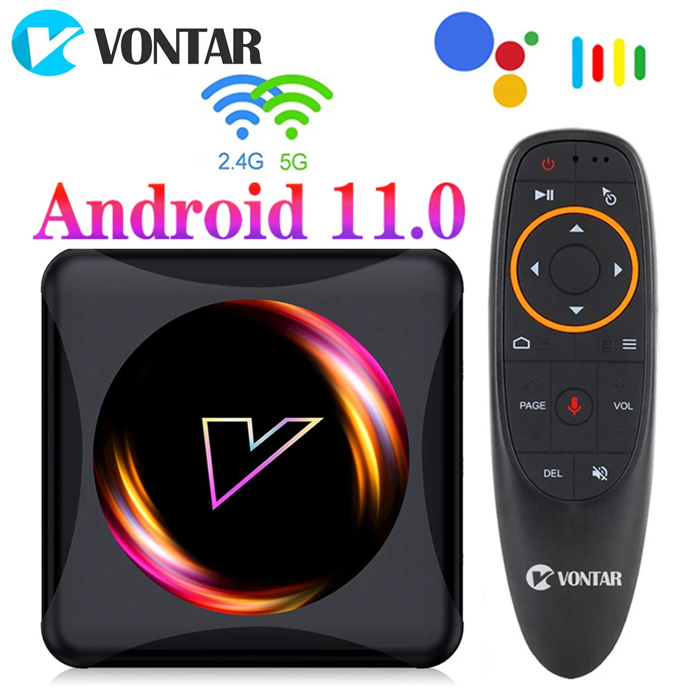 VONTAR Z5 Smart TV Box Android 11 Android 10 4GB 64GB Rockchip RK3318 1080P 4K Media Player Youtube Android TVBOX Set Top Box