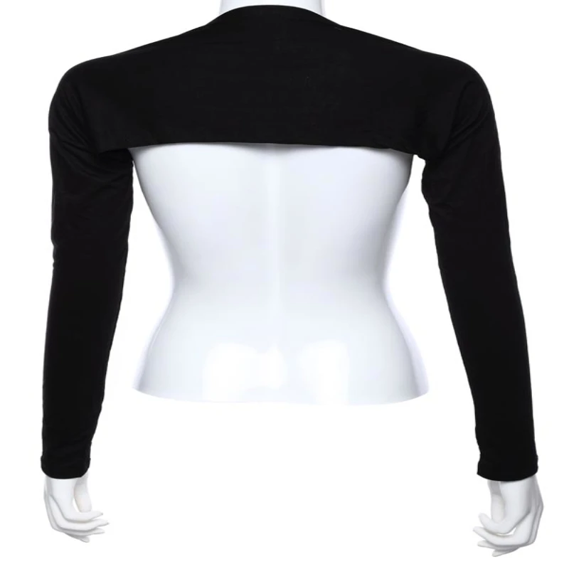 H401 muslim women bolero shoulder oversleeve elastic arm cover sleeve under shirt fashion middle east clothing