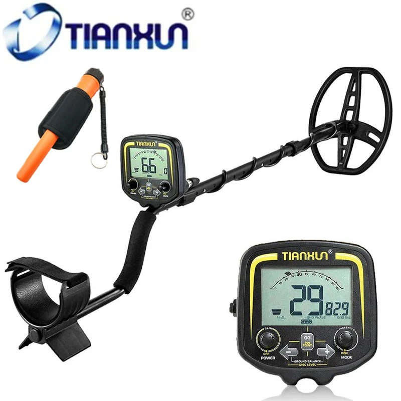 Professional TX-850 Metal Detector Underground Depth 2.5m Scanner Search Gold Detector Treasure Hunter Detecting Pinpointer