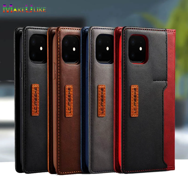 Book Case For iPhone 13 12 11 Pro Max Mini Case Leaher Flip Case For iPhone X XS XR 12Pro 11Pro Max 6 6S 7 8 Plus SE 2020 Cover