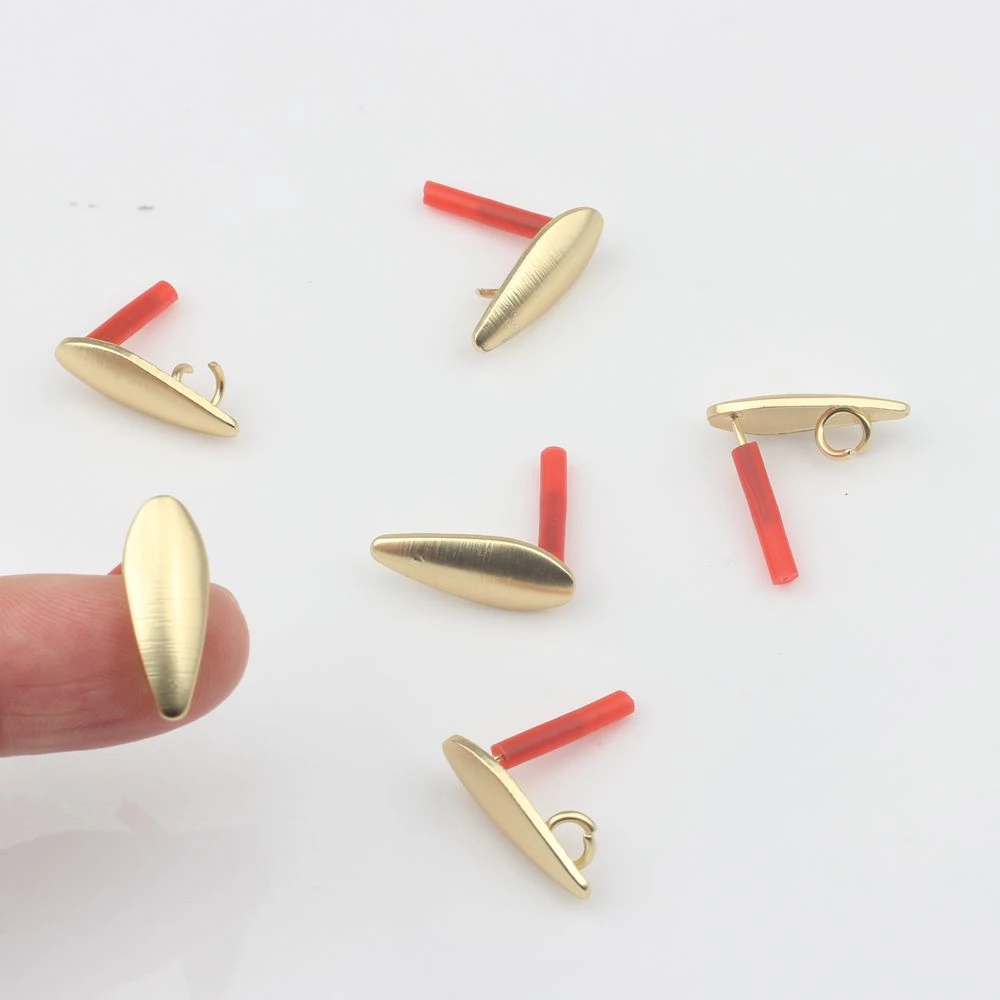 Earrings Jewelry Making Accessories Golden Zinc Alloy Water Drop Earrings Base Connectors Linker 6pcs/lot 7*18mm For DIY