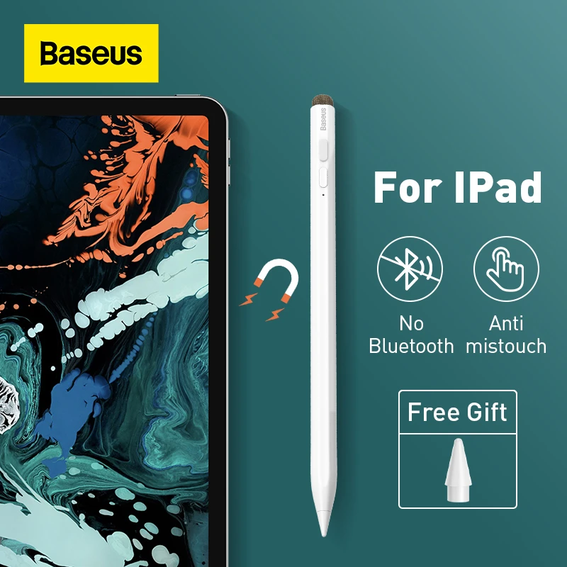Baseus Tablet Stylus Pen For Apple iPad pro 11 12.9 2020 Air Mini 5 Anti-mistouch ipad Pen for Apple Pencil 2 1 iPad Pen Pro