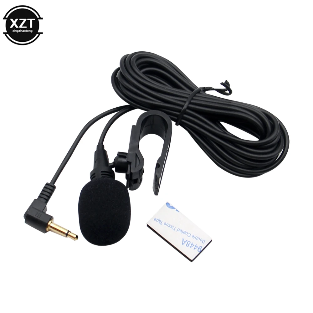 MINI Professionals Car Audio Microphone 3.5mm Jack Plug Mic Stereo Mini Wired External Microphone for PC Auto Car DVD Radio NEW