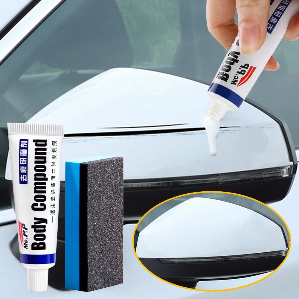 Car Wax Styling Car Body Grinding Compound MC308 Paste Set Scratch Paint Care Shampoo Auto Polishing Car Paste Polish Cleaning