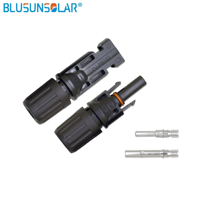 Pair of Solar Connector Solar Solar Plug Cable Connectors (male and female) for Solar Panels and Photovoltaic Systems