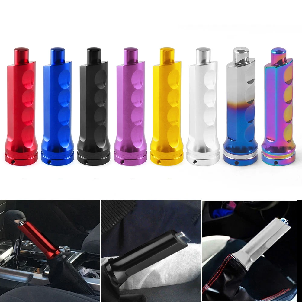 1PCS Auto Car Handle Hand Brake Sleeve Anti-slip Decoration Handbrake Handle Hand Protector Cover