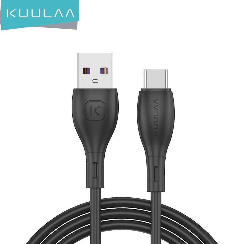 KUULAA USB Type C Cable For Samsung Xiaomi mi 3A Fast Charging USB-C Cable Mobile Phone Charger USBC Type-C Data Wire Cord