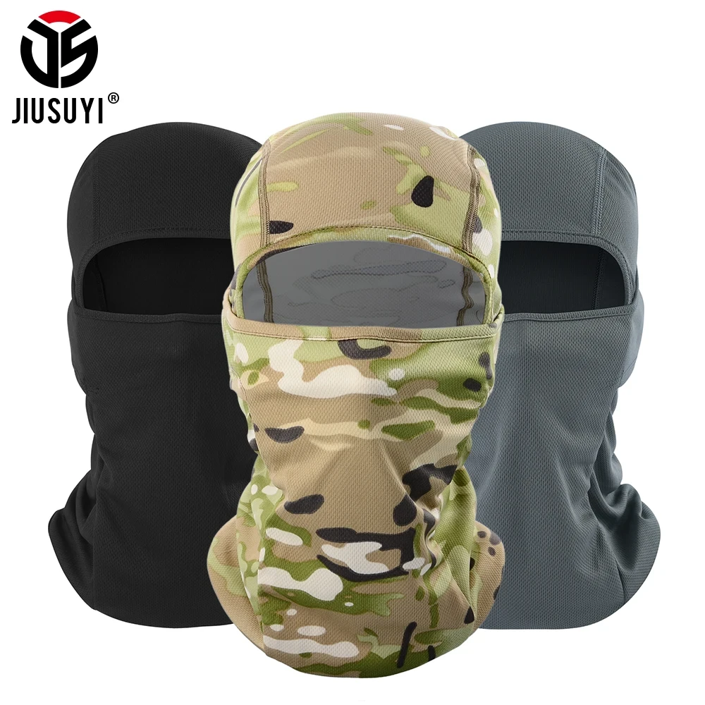 Multicam CP Tactical Military Army Balaclava Airsoft Shooting Bicycle Camouflage Hat Helmet Liner Full Face Mask Beanies Cap Men