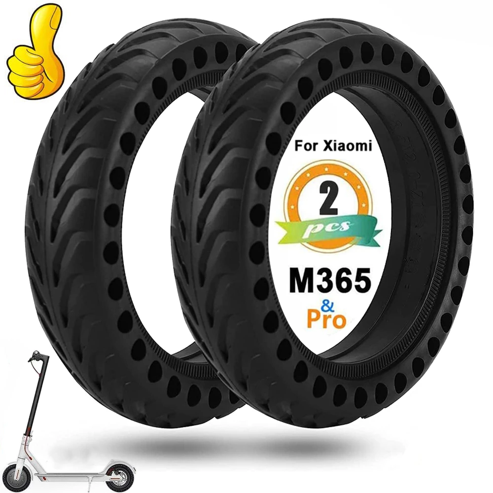 for Xiaomi Electric scooter tire for M365 Tyre Solid Hole Shock Absorber Non-Pneumatic for Xiaomi tire 8.5Inch Durable Wheel
