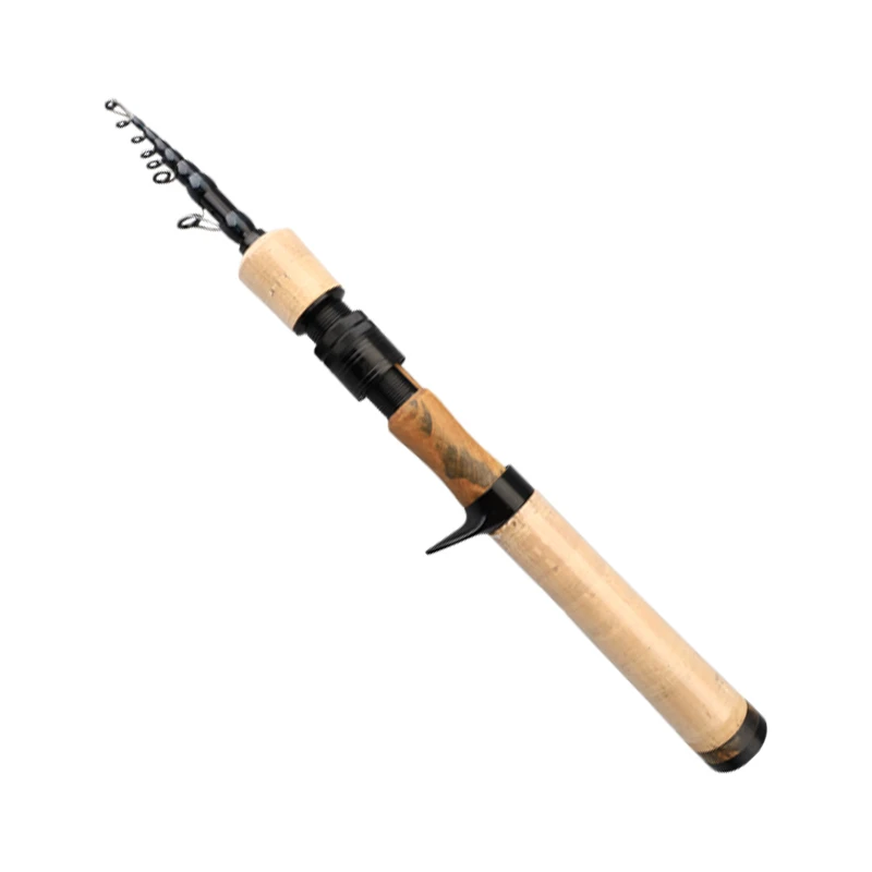 PURELURE Carry the telescopic lure rod, travel rod, long shot sea rod, carbon straight handle, fishing rod, soft adjustment
