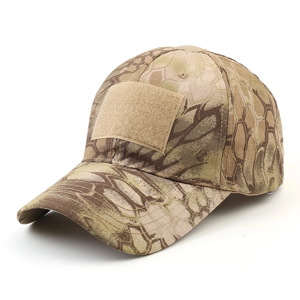 Outdoor Camouflage Adjustable Cap Tactical Summer Sunscreen Hat  Military Army Camo Airsoft Hunting Hiking Fishing Caps