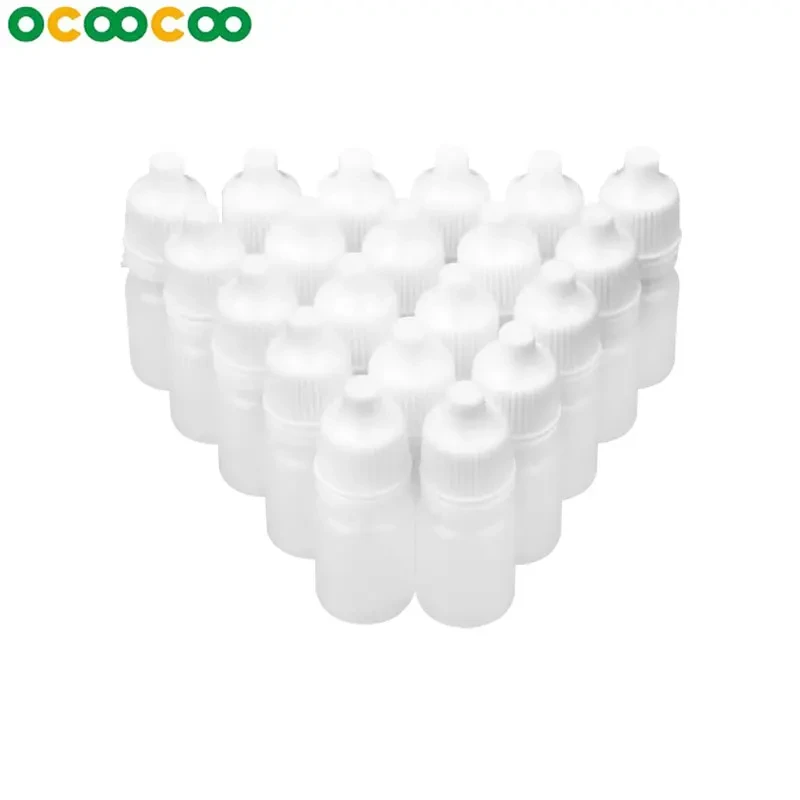 50PCS 5ml/10ml/15ml/20ML/30ML/50ML Empty Plastic Squeezable Dropper Bottles Eye Liquid Dropper Refillable Bottles17