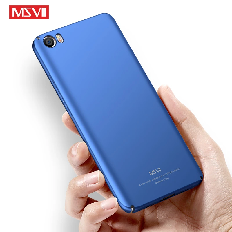 Mi5 Case Msvii Frosted Cover For Xiaomi Mi 5 S Pro Case Xiomi Mi5S Mi5x Hard PC Cover For Xiaomi Mi 5S Mi 5X Mi5 S Phone Cases