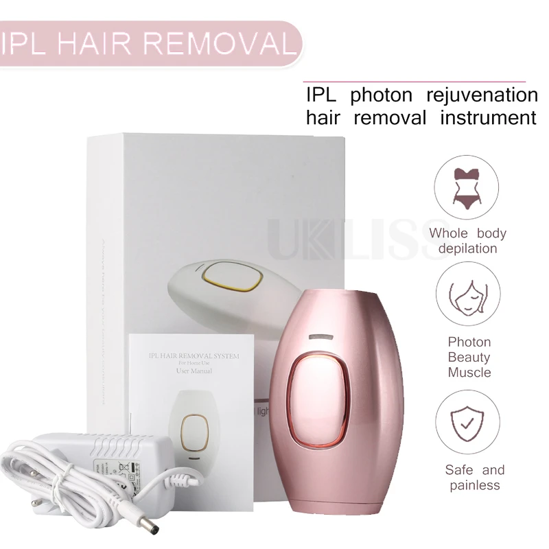 At Home Ipl Hair Removal For Women Permanent Hair Removal Machine 500,000 Flashes Painless All Skin Body Epilator Hair Removal