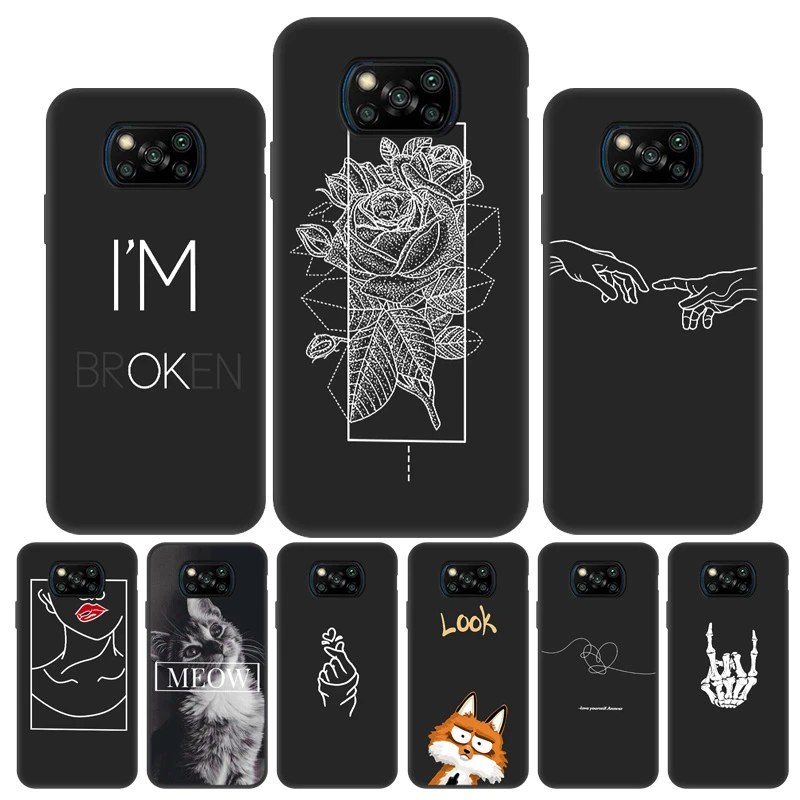 Case For Xiaomi Redmi Note 9 Pro Cases Silicon Funda Redmi Note 10 Pro 10S 9A 9C 9s 9T Poco X3 Pro NFC M3 Russia Words Covers