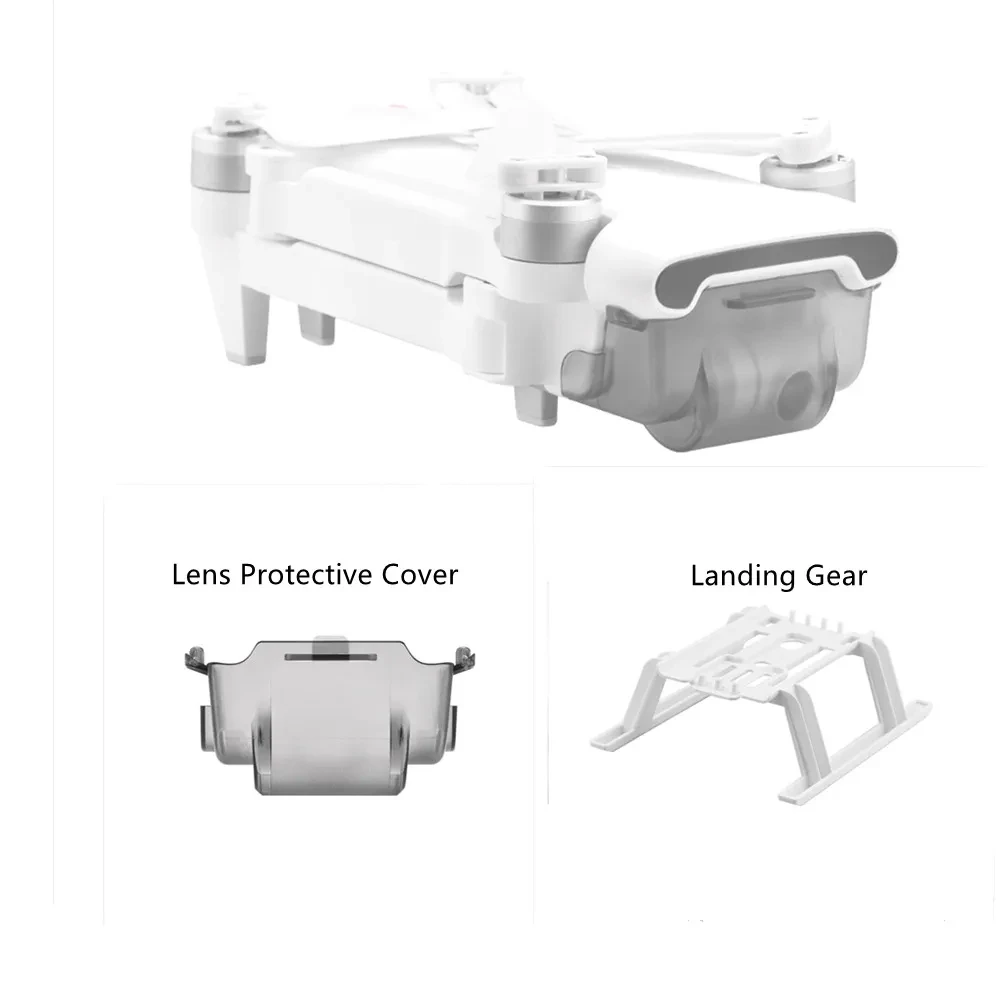Gimbal Camera Lens Protective Cover Cap For FIMI X8 SE 2020 Drone Lens Cover Holder Bracket Mount Landing Gear for X8 SE 2020