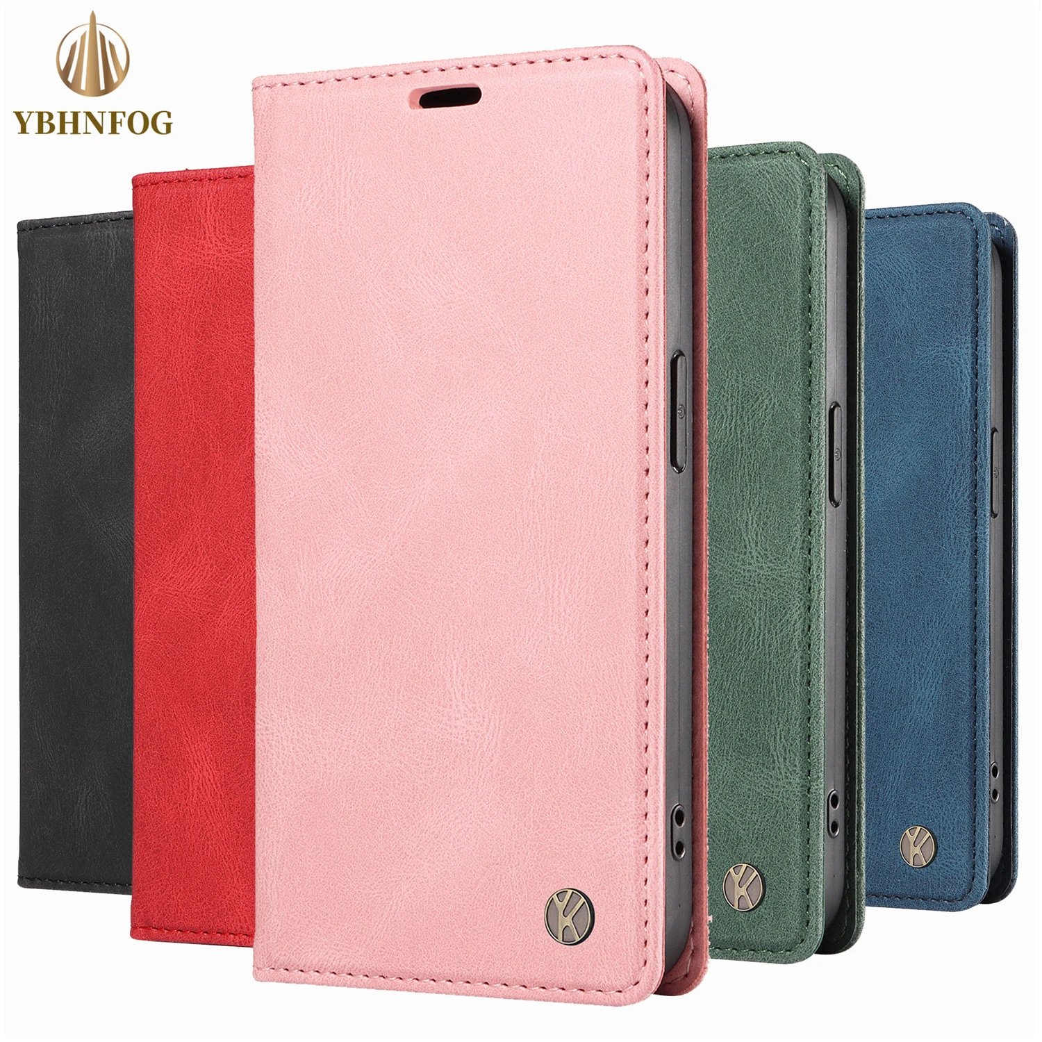 Leather Case For Huawei P8 P9 Lite 2017 P7 P10 P20 P30 P40 Lite Wallet Cover For Huawei Y3 Y5 Y6 2018 Y7 2019 Flip Stand Bags