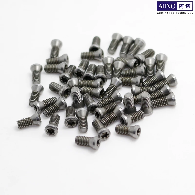 AHNO 50pcs M2.0 M2.0 M2.2 M2.5 M3.0 M4.0 M5 Trox Screws to Fix the Lathe or Milling or Boring Inserts on CNC Cutting Holders