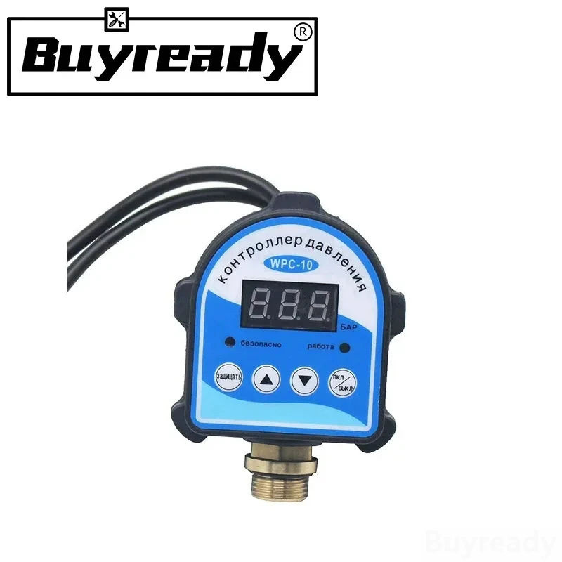 Russian Digital LED Display Water Pump Pressure Control Switch G1/4