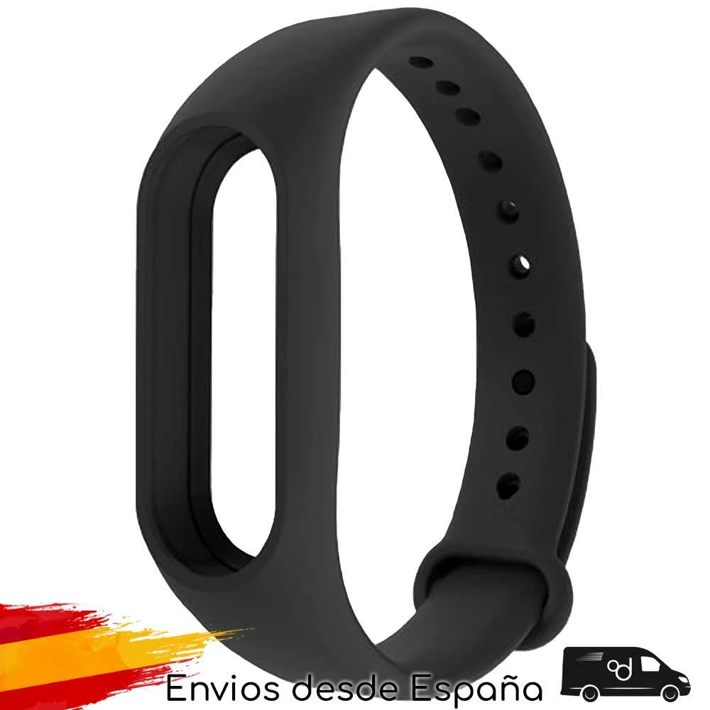 Bracelet Strap Watchband Wristband Replacement for Xiaomi Mi Band 4 / 3 Black