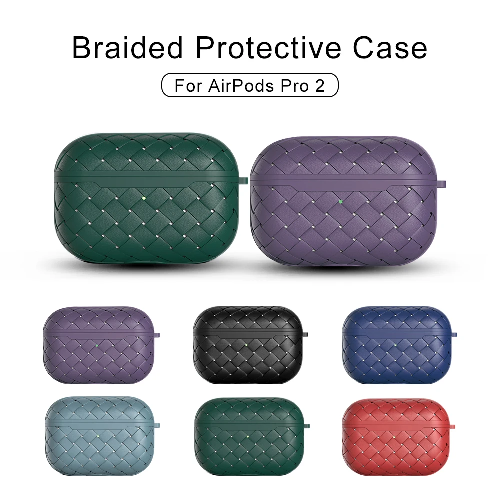 Breathable Leather Case for Apple Airpods Pro 3 Bluetooth Wireless Earphone Soft TPU Cover For Air pods 1 2 3 Charging Box Bags