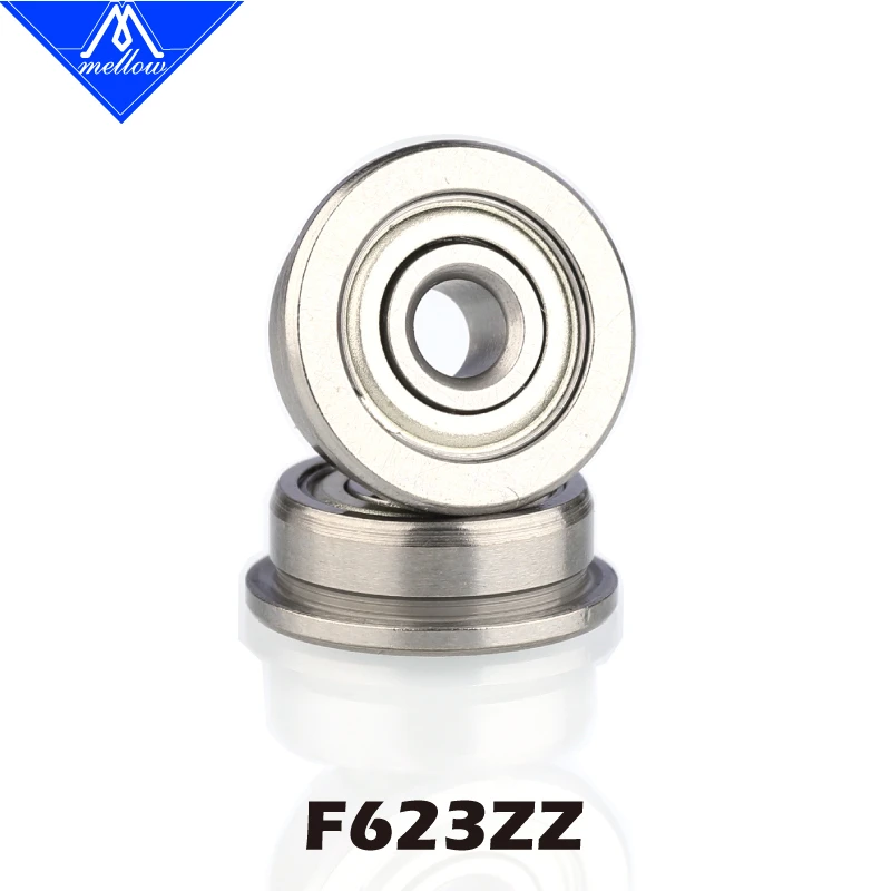 3D printer VORON accessories parts F623 ZZ Flange Bushing Ball Bearings F623ZZ 3*10*4 mm pulley bearing guide wheel