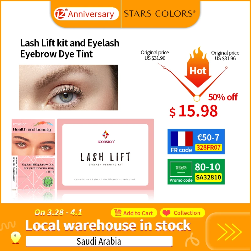 Dropshipping Lash Lift kit Eyelash growth serum Eyelash&Eyebrow Dye Tint after Lash Lifting sell together