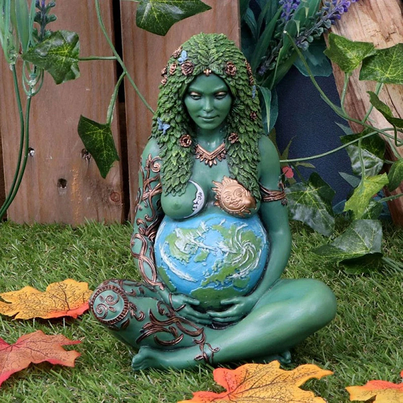 Mother Earth Art Statue Garden Ornament Mother Earth Art Statue Figurine Mother Earth Goddess Statue For Home Outdoor Decor