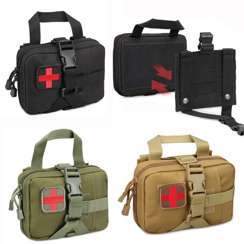 Molle Tactical First Aid Kits Medical Bag Emergency Outdoor Army Hunting Car Emergency Camping Survival Tool Military EDC Pouch