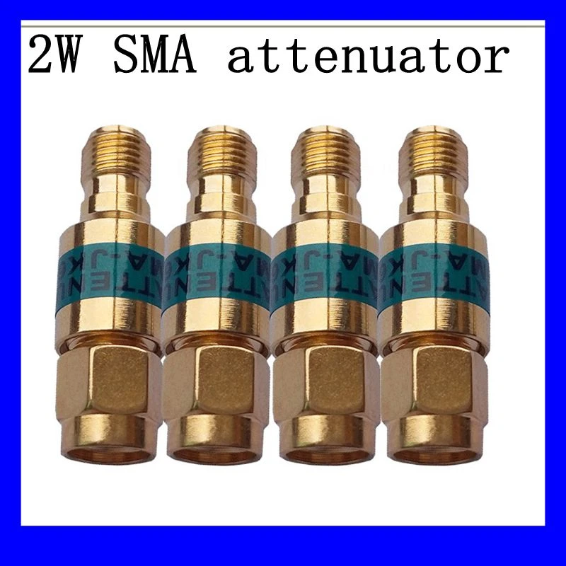 Free shipping  2W SMA-JK Coaxial RF Attenuator ,DC to 6.0GHz ,50ohm,1db,2db,3db,5db,6db,10db,15db,20db,30dB