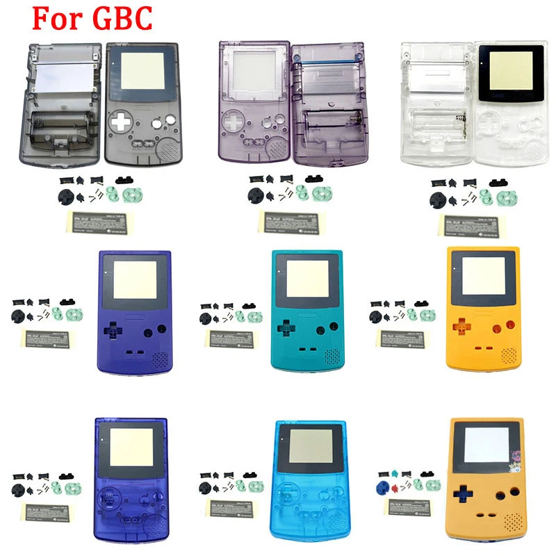 New Original Game Console Shell Case for Gameboy Color Classic Game Console Shell Case for GBC Housing Shell with buttons
