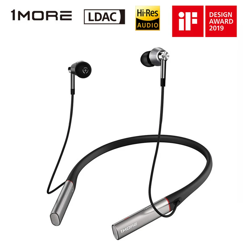1MORE Headphones LDAC High-Resolution Wireless Sound Quality Isolation of Environmental Noise Triple Driver in-Ear Gamer Headset